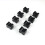 (8PCS) 4/8 Piece Set Front Spiral Spring Shock Absorber Rubber Coil Spring Bumper 1