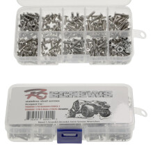 RC Car Stainless Steel Screws Kit Repair Tool for 1/16 TRAXXAS Summit #72054-1 E-Revo #71076-3 Crawler