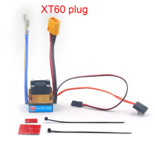 (XT60 plug) 480A Waterproof Brushed ESC Two-way Speed Controller for 540 550 775 Motor RC Car Crawler
