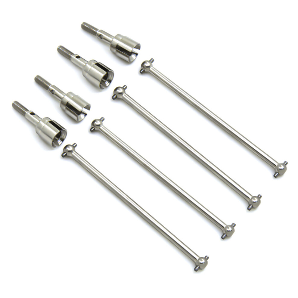 (Silver) 89.5Mm Dogbones Stub Wheel Axle 02033 Drive Shaft For 1/10 Redcat Hsp Exceed Rc Car Silver 110691695901