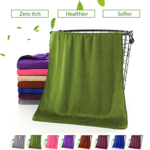 Microfiber Bath Towel 35x75cm Soft Absorbent 2