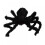 Giant Halloween Spider Decoration 200cm 2