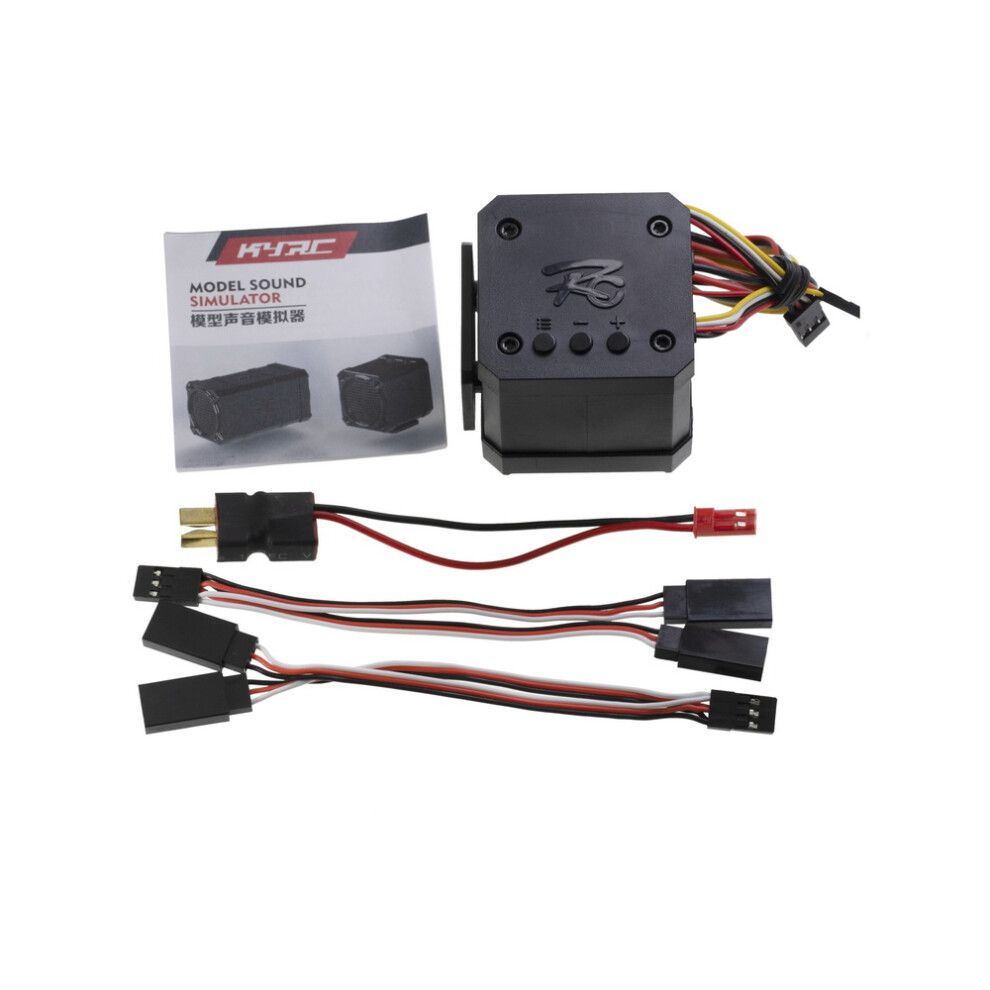 (Monaural) Dual Horn Engine Sound System Set Simulator Monaural Simulation Group For 1/10 1/16 Rc Car 110691696168
