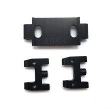 (Black) Metal Upper Swing Arm Set DIY Parts for WPL D12 1/10 RC Truck Car Accessories