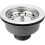 High temp resistant kitchen sink accessory, 114mm stainless steel strainer 2