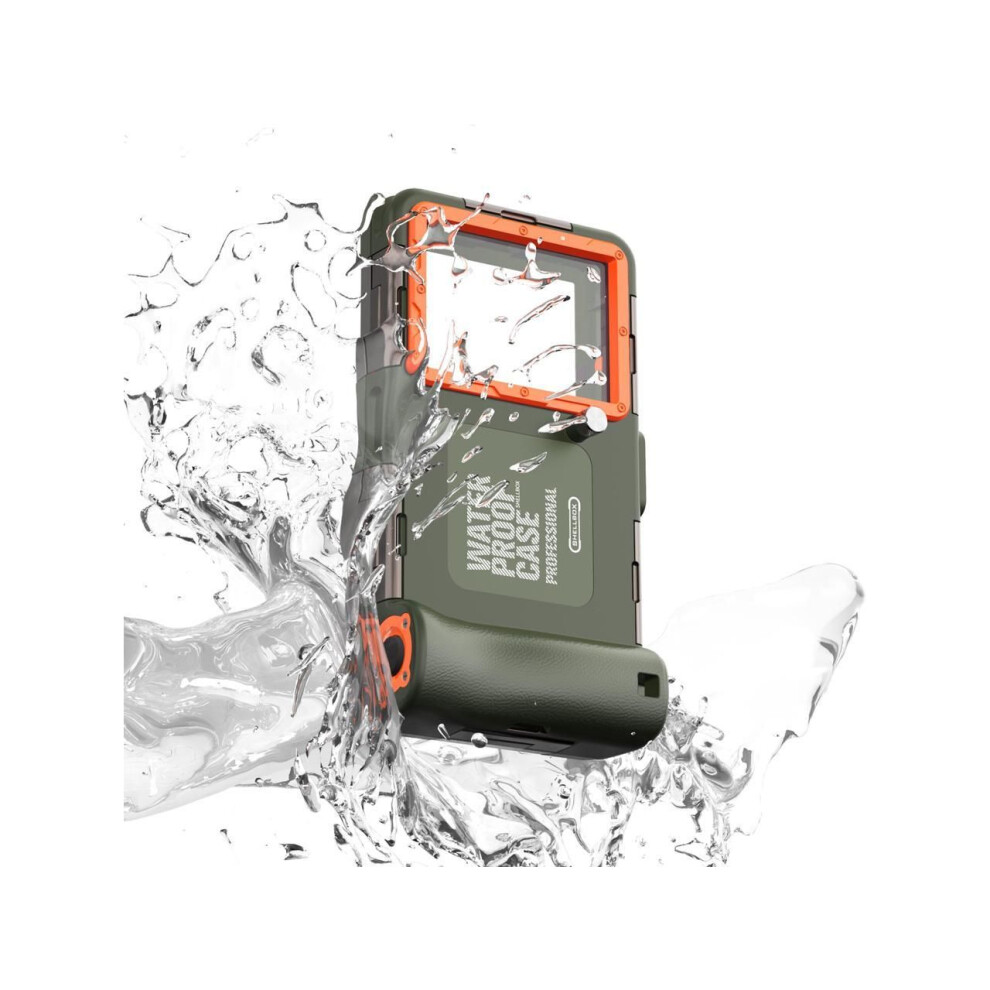 Universal Waterproof Phone Case For Snorkeling & Diving [50Ft/15M] Underwater Photography Video Protection Case With Lanyard For Iphone 15/14/ 13/12/ 609808382310