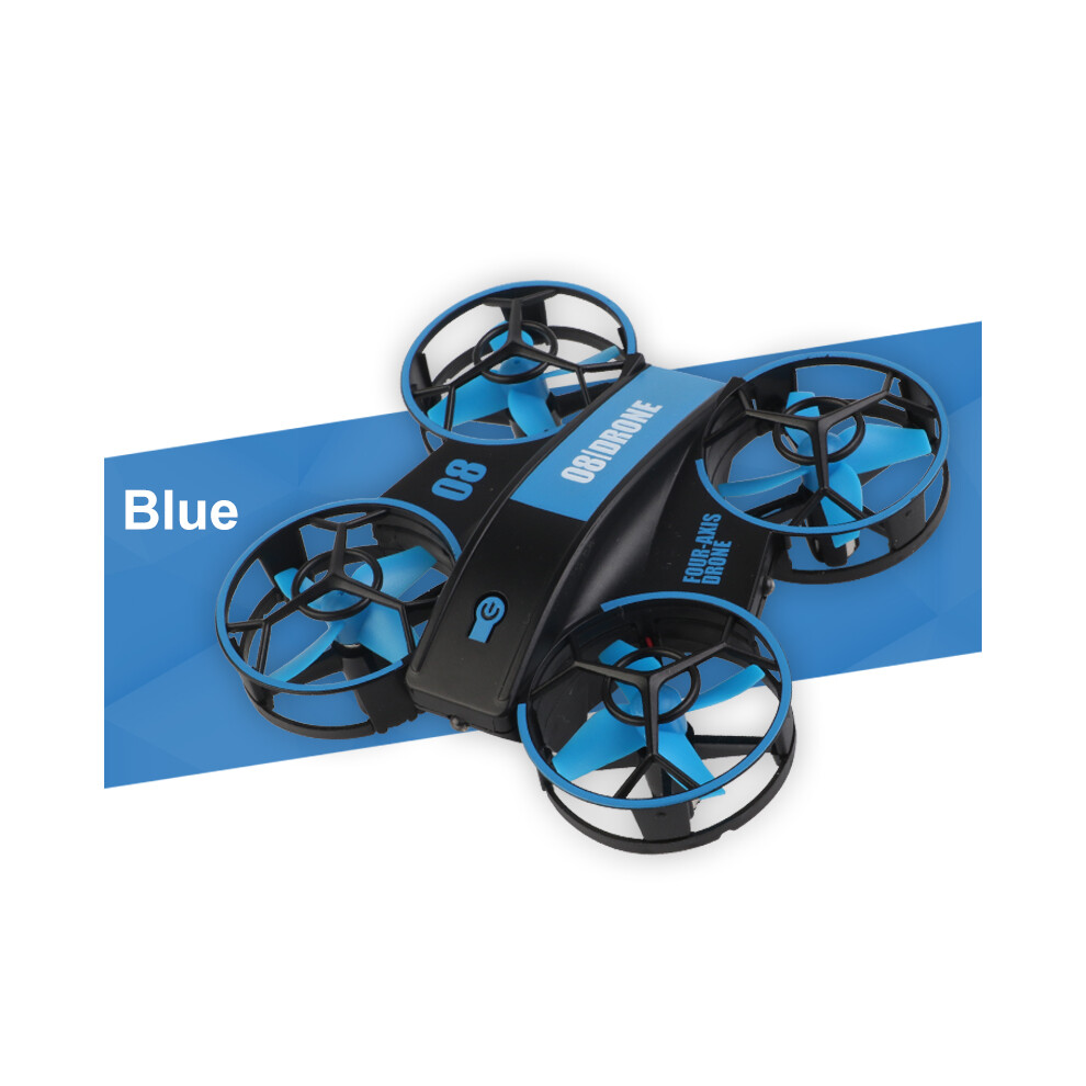 (Blue) 2.4G Mini Rc Drone Quadcopter 360 Flip Altitude Hold Headless Mode Remote Control Aircraft Toys For Boys Girls Blue 110691685841