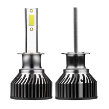 (H1) 9005 9006 LED Headlights 50W 5000LM High/Low Beam 6000K White 2 Bulbs Kit