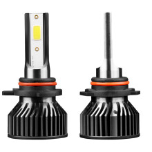 (9004/HB1) 9005 9006 LED Headlights 50W 5000LM High/Low Beam 6000K White 2 Bulbs Kit