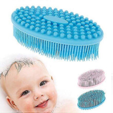 Versatile Silicone Bath Bubble Brush for Exfoliating, Massaging & Deep Cleansing - Perfect for All Ages!