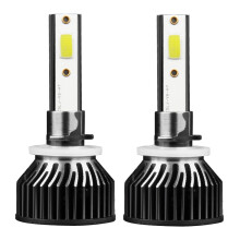 (880/881/H27) 9005 9006 LED Headlights 50W 5000LM High/Low Beam 6000K White 2 Bulbs Kit