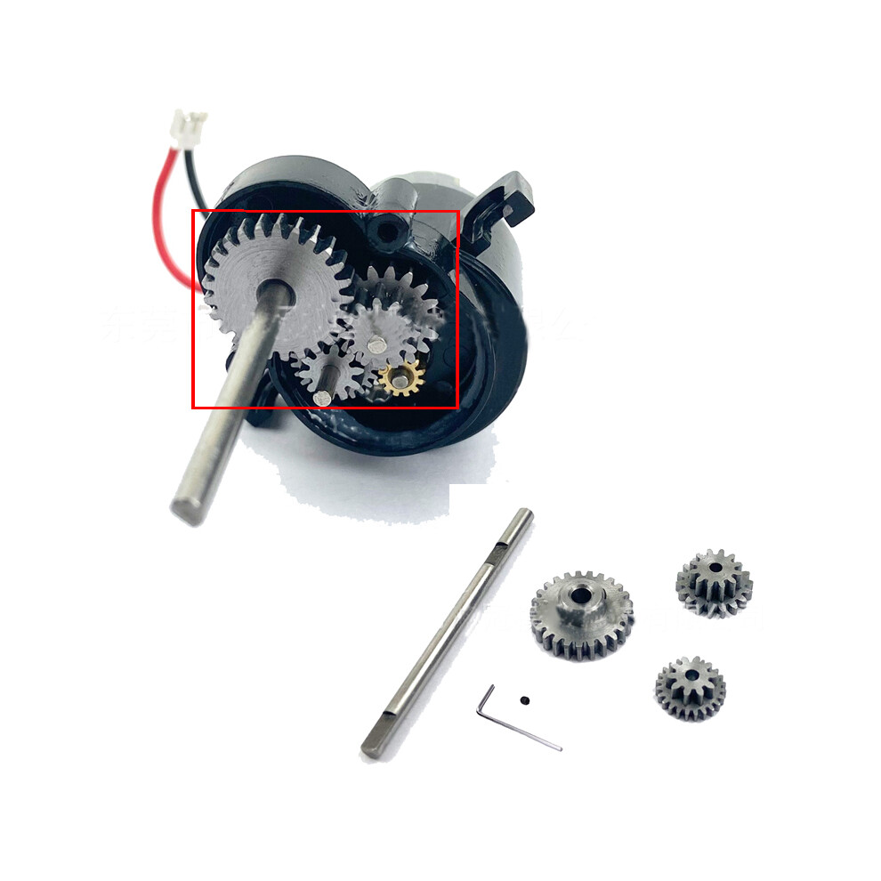 Gearbox Steel Gear Kit Replacement Parts for WPL D12 Gear Box 1/10 RC Truck
