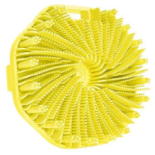 (Yellow) 8Colors For Body,SCRUBBIES The Sud Bud,Food-Grade Soft Silicone, Body Scrubbe