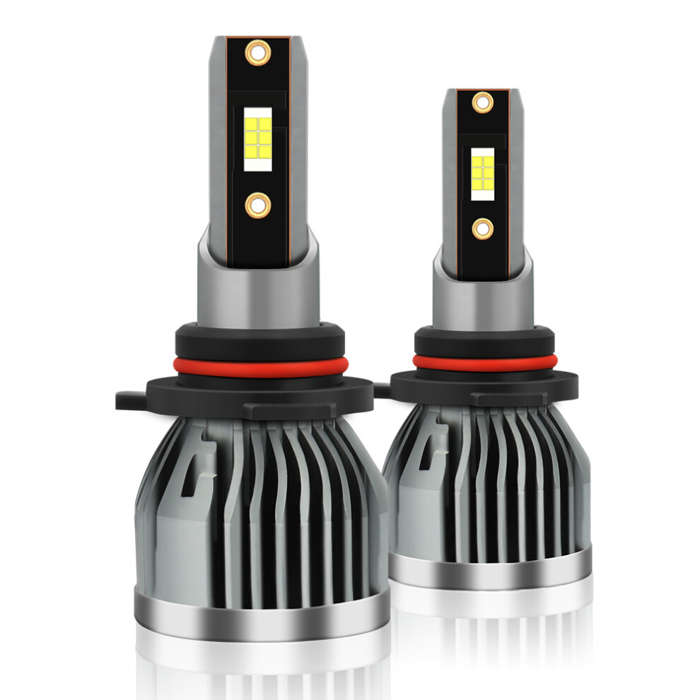 (H8/H9/H11) 9005 9006 H7 H11 H1 H4 Led Head Conversion Kit, 6000K Car Bulb White/Light 123643760312