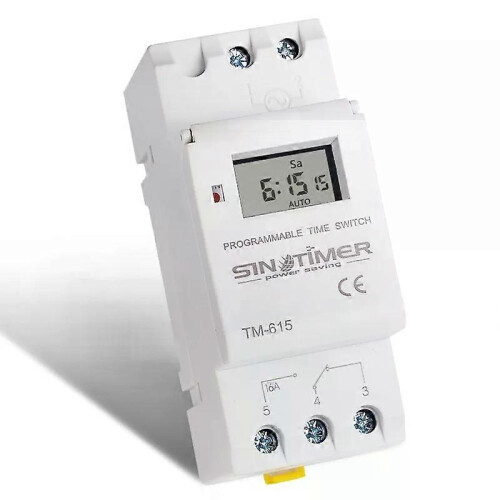 Energy Saving Controller User-friendly Reliable Cost-effective Efficient Convenient Smart Rail Timer Switch 220v Advanced Smart