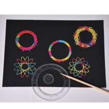 22Pcs Spirograph Geometric Ruler Drawing Accessories Drafting Tools Kids Toy