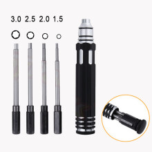 4 IN 1 H1.5 H2.0 H2.5 H3.0 Plane Hex Screwdriver Hobby Tool Kit For RC Car Drone