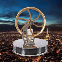 Low Temperature Stirling Engine Motor Steam Heat Education Model Toy For Kids Craft Ornament Discovery