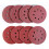 80pcs 125mm Sanding Discs, Hook and Loop 10 x 40/60/80/120/180/240/320/400 Mixed Grit 1