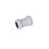 Merriway BH02913 Waste Compression Straight Connector, 40mm, White 1