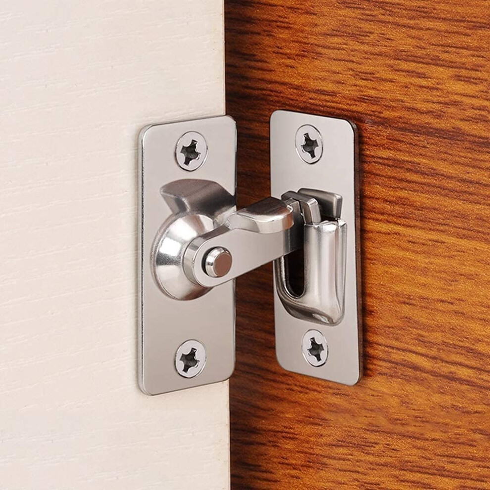 Photos - Other for Repair 90 Degree Right Angle Door Lock, Small Bolt Lock, Internal Door Lock, Bathroom Lock, Toilet Door Lock, 1.9x4.4cm (A)