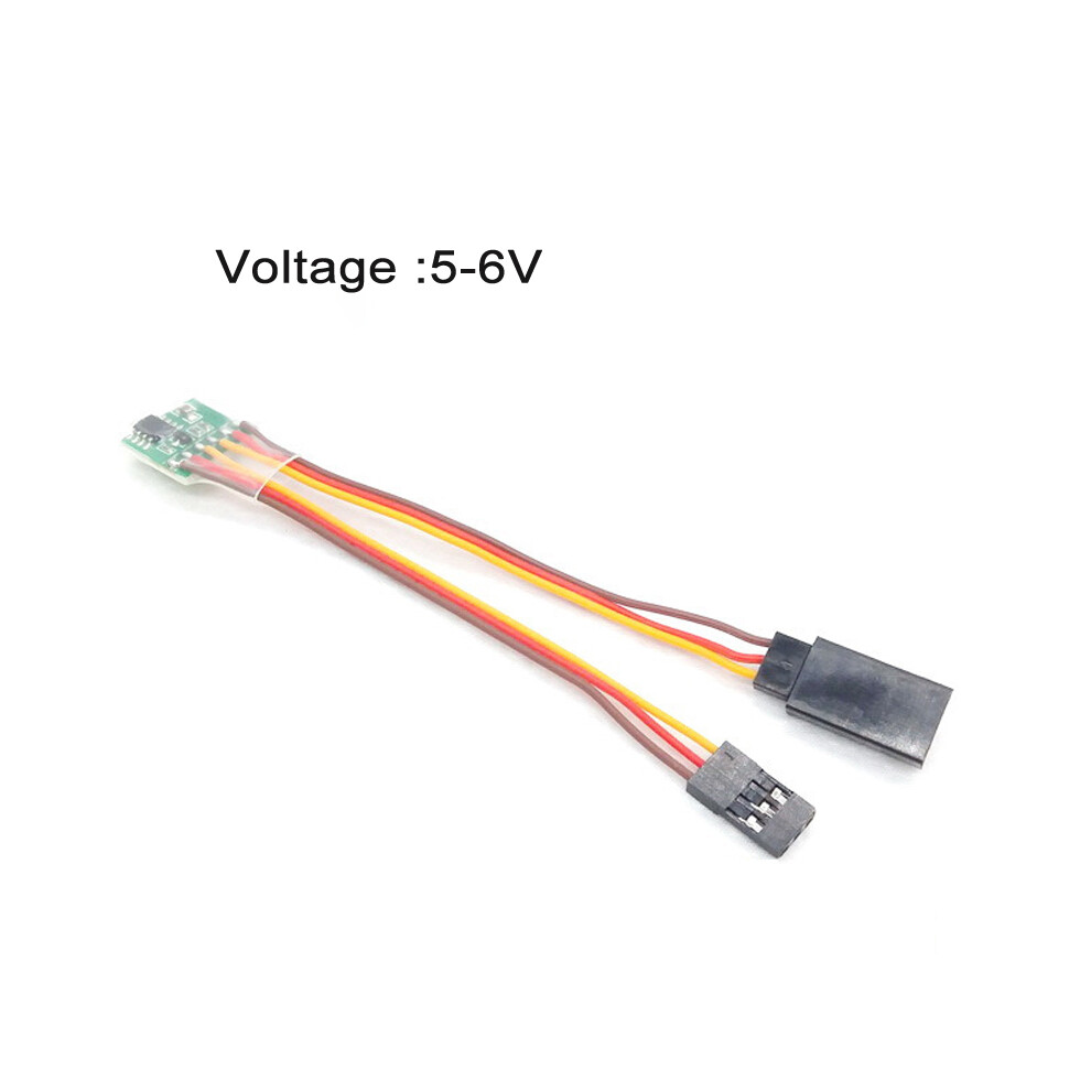 (5-6V) Universal 5~6V / 3.6V~24V Servo Signal Reverser For Rc Servo Jr Futaba Aeroplane V-Tail 110691697097