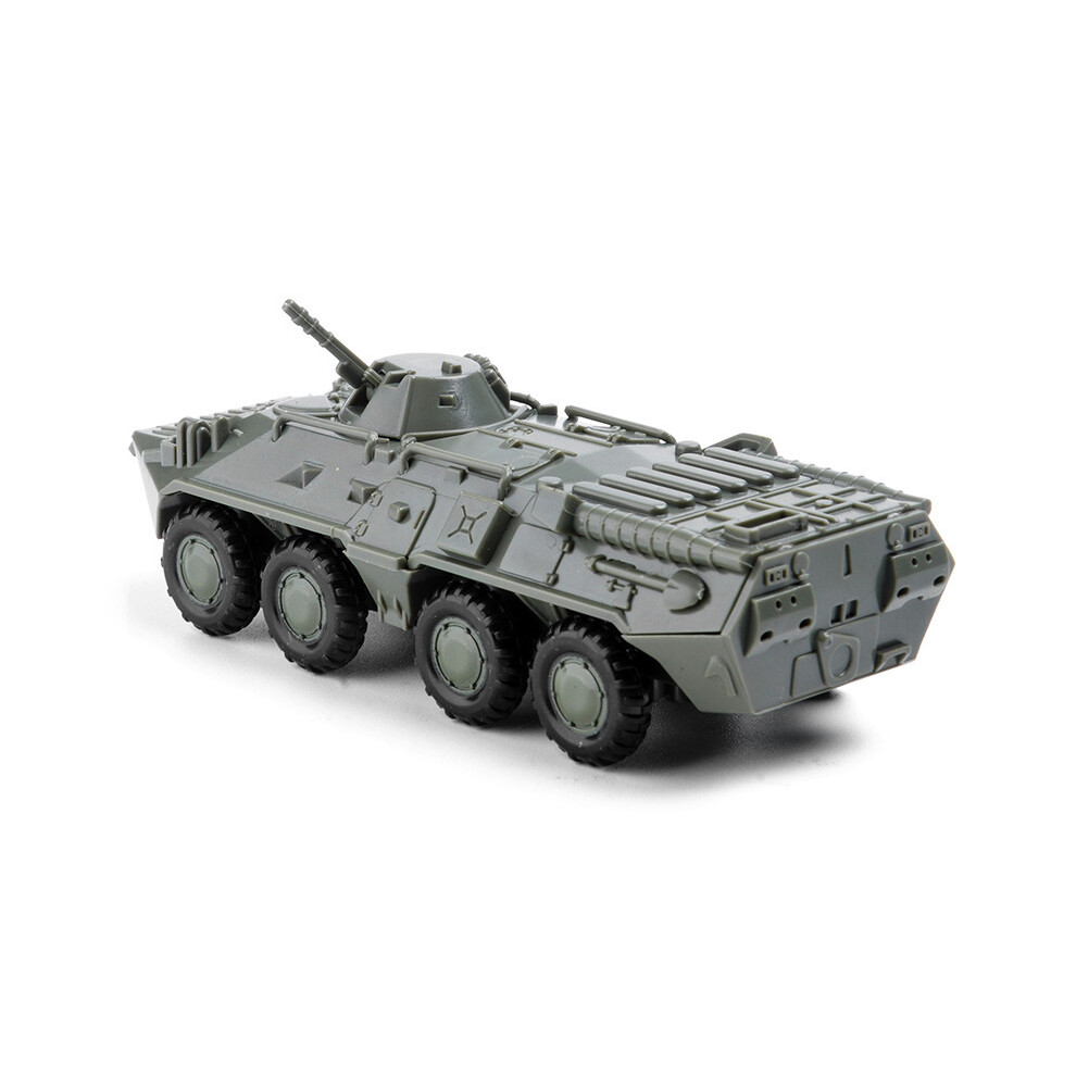 1:72 BTR-80 Armored Carrier Military Vehicles Assemble Model Toy Car Kit