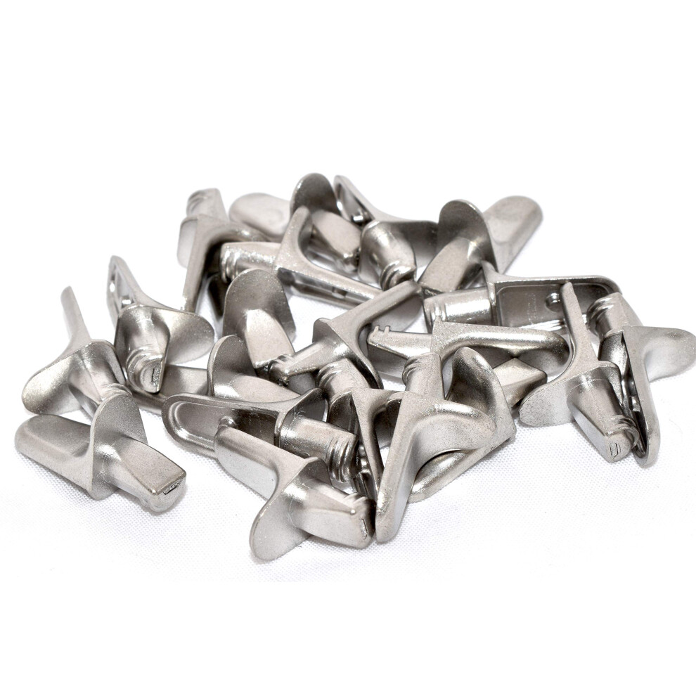 5 Mm Shelf Support Peg/Pin Bracket Stainless Steel 20 Pack 5051226568701