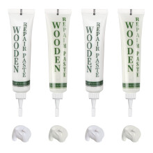 Wood Furniture Repair Kit, White Cream Off-White Oak Touch Up Filler Wood Putty, Oak Laminate Floor Repair Kit for Scratches Cracks Holes Stains