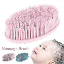 Silicone Bath Body Brush for Babies - Exfoliating Scrub Brush for Shower Cleansing