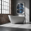 Voda Design Ribble Modern Freestanding Slipper Bath - 1700mm 4