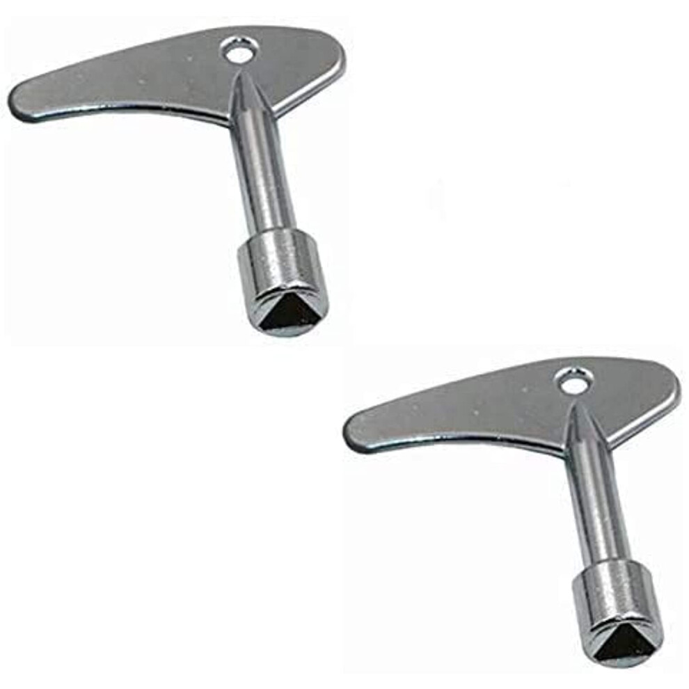 Anano 2Pcs Triangle Key Utility Service Key Gas Electric Elevator Emergency Lift Door Lock Keys 5051226569227