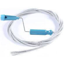 Professional 3M*6mm Wire Drain Tool - Kitchen Sink Unblocker with Flexible Plug Remover and Pipe Cleaning Snake
