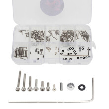 176PCS Stainless Screws Set for 1:24 Axial SCX24 90081 AXI00001 AXI00002 RC Car