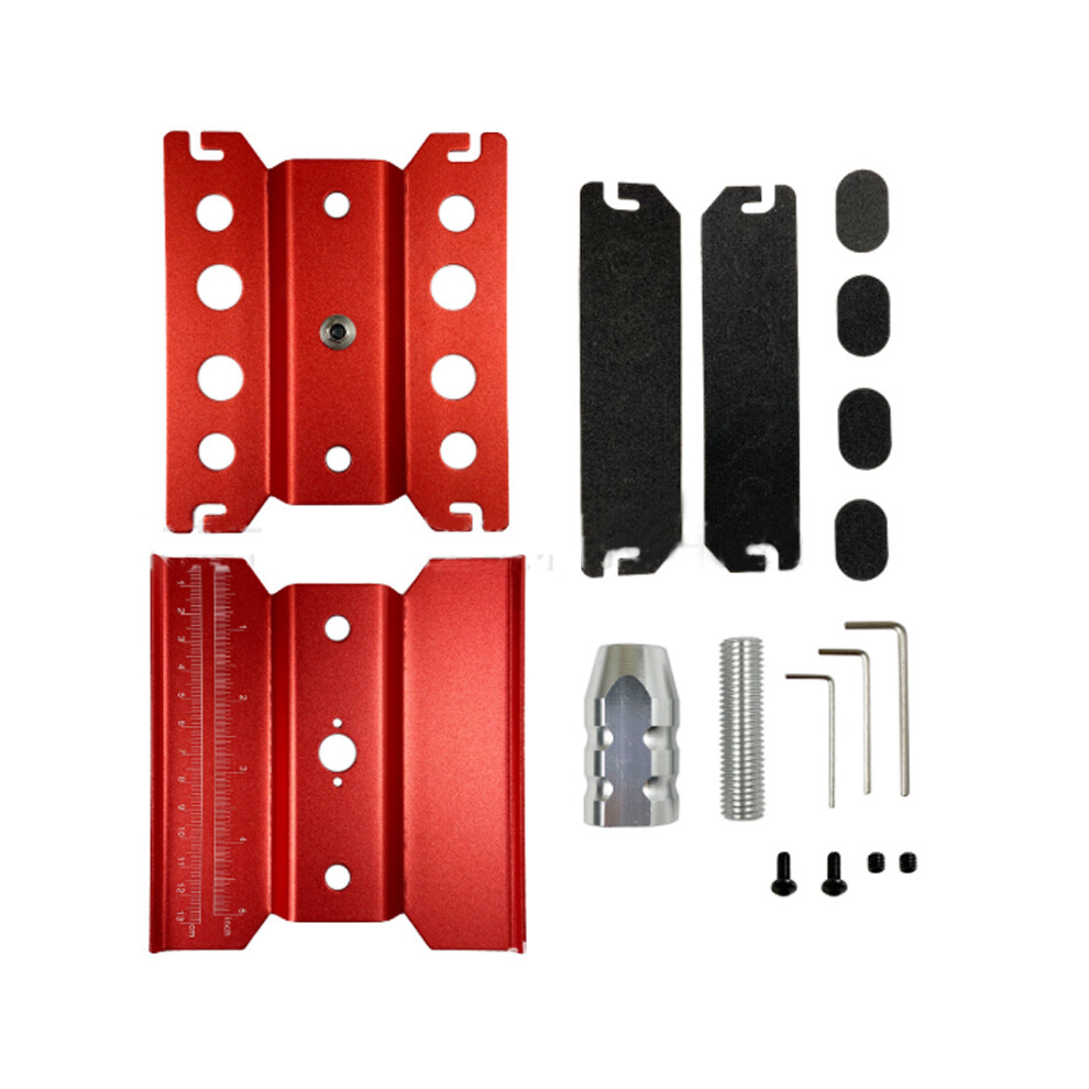 (Red) Heightening Work Stand Assembly Platform 360 Degree Rotate Repair Station For Rc 1/8 1/10 Trx-4 Axial Scx10 Tamiya Hsp Model Car Red 110691697257