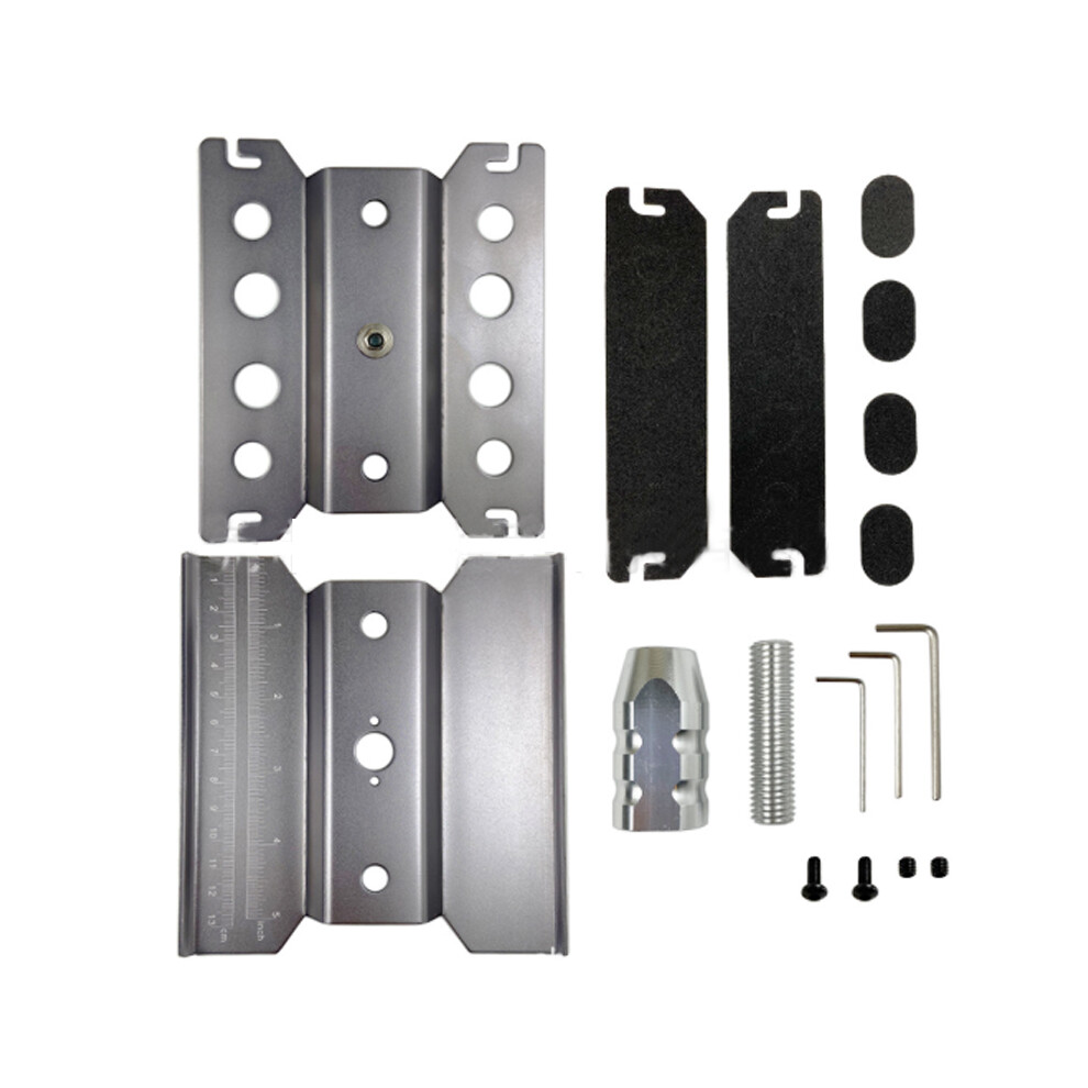 (Titanium) Heightening Work Stand Assembly Platform 360 Degree Rotate Repair Station For Rc 1/8 1/10 Trx-4 Axial Scx10 Tamiya Hsp Model Car 110691697271
