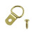 Taskar Brass D Rings & Screws for Picture Frame Hanging (10 Pack) 1