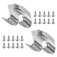 QUIIEOSKIA Garage Hooks, 20 Pack DIY Tool Hooks for Shed, Garden Tool Storage Hooks, Heavy-Duty Wall Hooks for Tools, Warehouse, Garage, Sheds, Garden