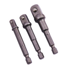 Amtech I5700 Socket Driver Set, Hex Extension Adapter, 3 Piece 1/4", 3/8" and 1/2", for Impact Driver