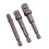 Amtech I5700 Socket Driver Set, Hex Extension Adapter, 3 Piece 1/4", 3/8" and 1/2", for Impact Driver 1