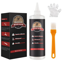 Meuvcol Wood Glue, Strongest Glue for Woodworking, Waterproof Clear Wood Glue for Furniture Heavy Duty, Interior & Exterior Furniture Glue For Crafts