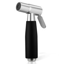 Mornwaen Handheld Bidet Sprayer Head,Stainless Steel Muslim Shower Head for Toilet,Adjustable Pressure Jet Sprayer for Feminine Hygiene and Pet Bath