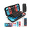 Switch Case Compatible with Nintendo Switch, 9 in 1 Switch Accessories kit with Carrying Case, Dockable Protective Case, HD Screen Protector and 6pcs 1