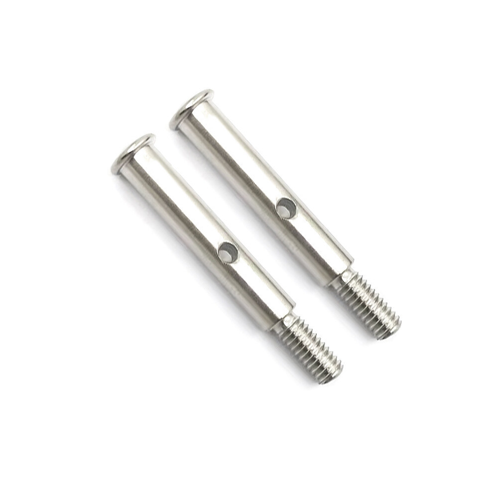 2Pcs Front Axles #45 Steel #3637 Axle For 1/10 Traxxas Slash 2Wd Bigfoot Rustler 110691698223