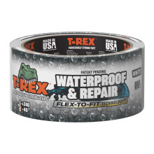 T-REX Flexible Waterproof Tape - Heavy Duty Adhesive Waterproofing Tape for Repair, Leaks, Roof Patches - Extreme Weather & UV Resistance