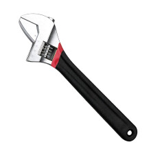 6"/150mm Adjustable Wrench, 20mm Wide Jaw Opening Adjustable Wrench, Small Metric Scales Spanner, High Carbon Steel with Non-Slip Handle