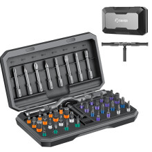 Saker 42 in 1 Magnetic Screwdriver Set, Multi Bit Free Combination Ratchet Screw