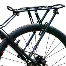 (Rear Rack) Bicycle Luggage Carrier Cargo Rear Rack Shelf Aluminium Alloy Cycling Bag Stand Holder Trunk Bike Rear Shelf For 24''26''28''