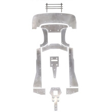 (Chassis Armor + Bumper) Chassis Armor Protective Plate +Bumper For ARRMA 1/7 Felony Infraction Limitless