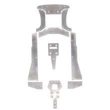 (Chassis Armor) Chassis Armor Protective Plate +Bumper For ARRMA 1/7 Felony Infraction Limitless